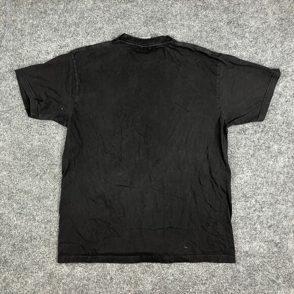 Phat Doc T-Shirt Mens Size L Black Michael Jordan Graphic Basketball Tee - Picture 6 of 7